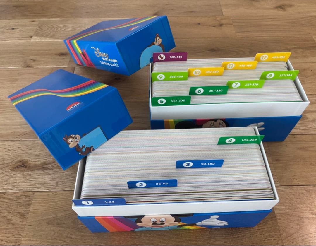 【2021年版 】ミッキーパッケージ＋Ｑ＋Ｐ ディズニー英語システム 美品多数