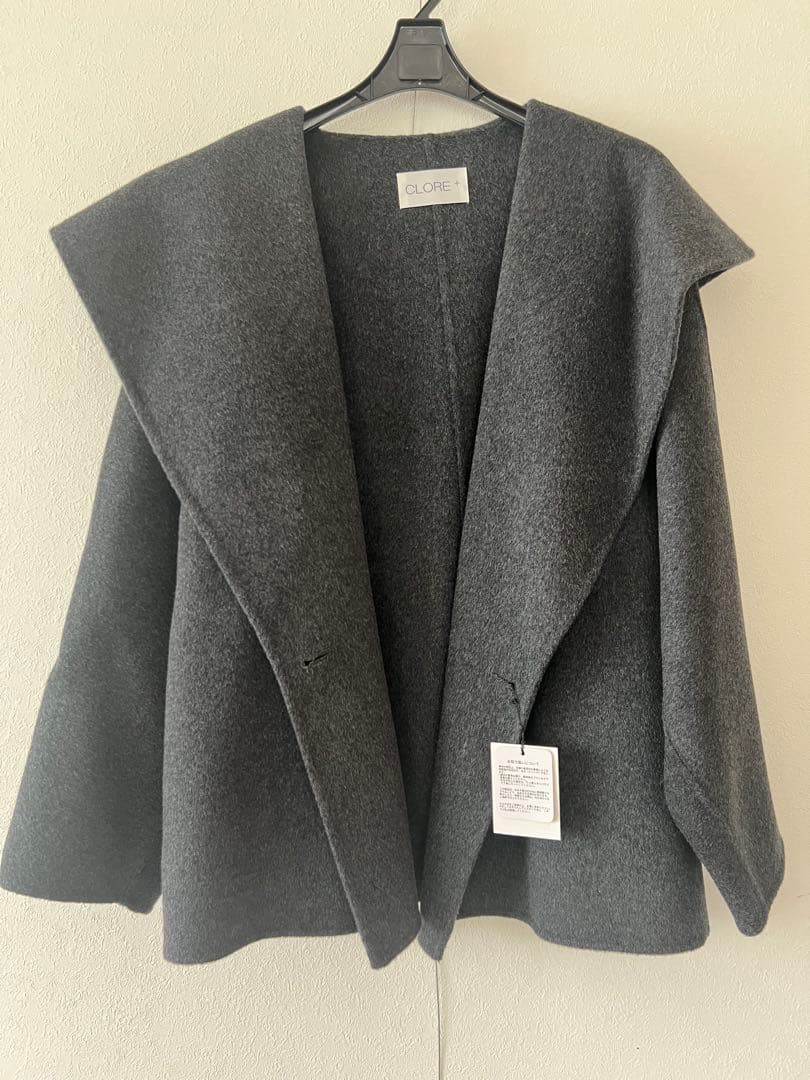 CLORE+　ビッグカラーコート　【新品未使用】