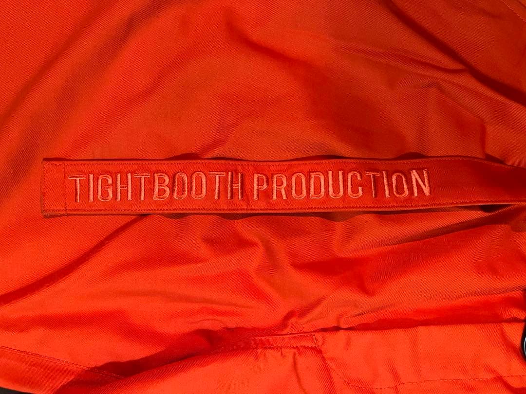 TIGHTBOOTH バギースラックス　Lサイズ　オレンジ