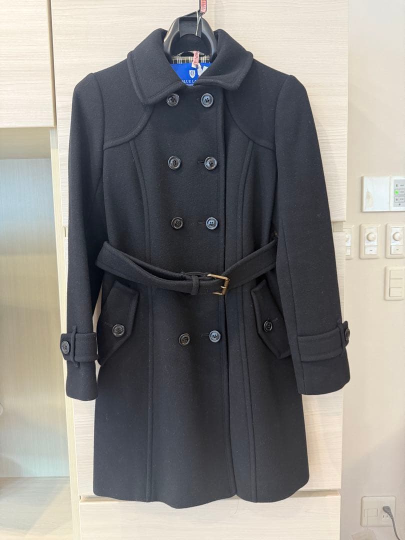 BLUE LABEL CRESTBRIDGE ブラックピーコート