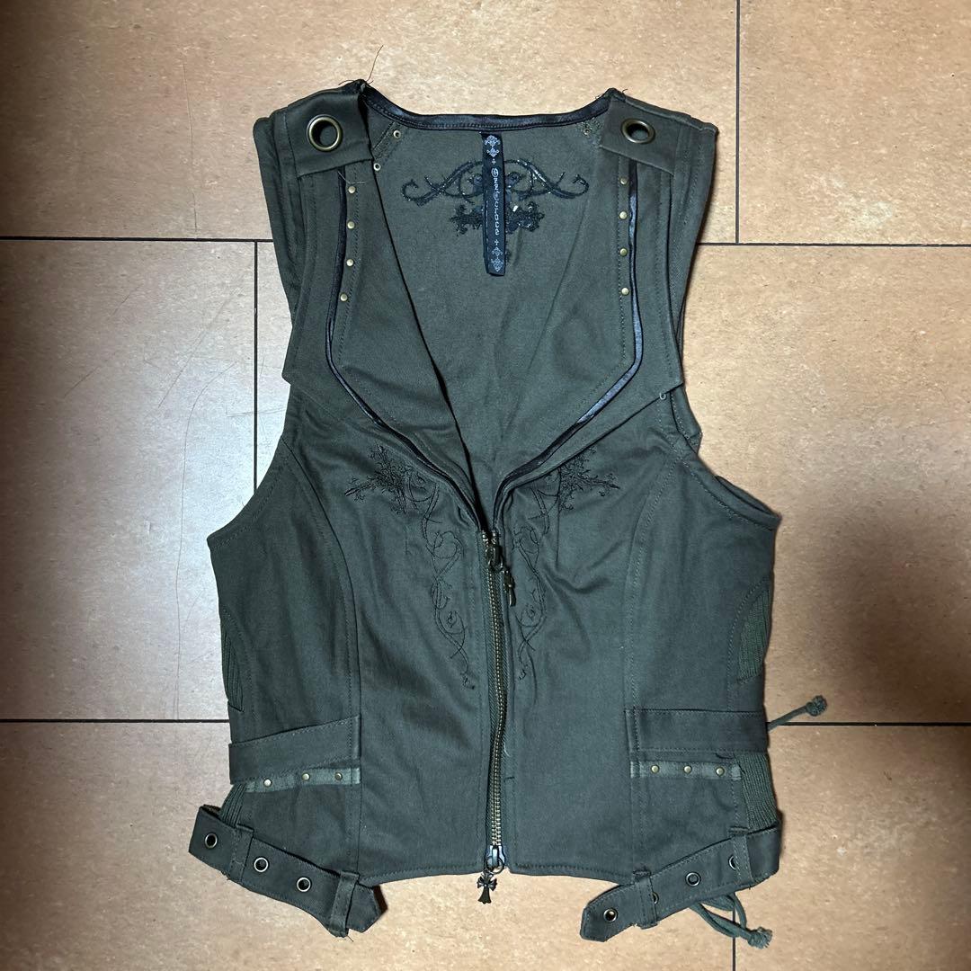 オッズクローチェ　Ozz croce ベスト　スチームパンク