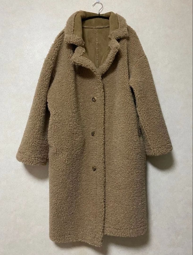 acka リバーシブルボアコート　サイズ1 ロングコート