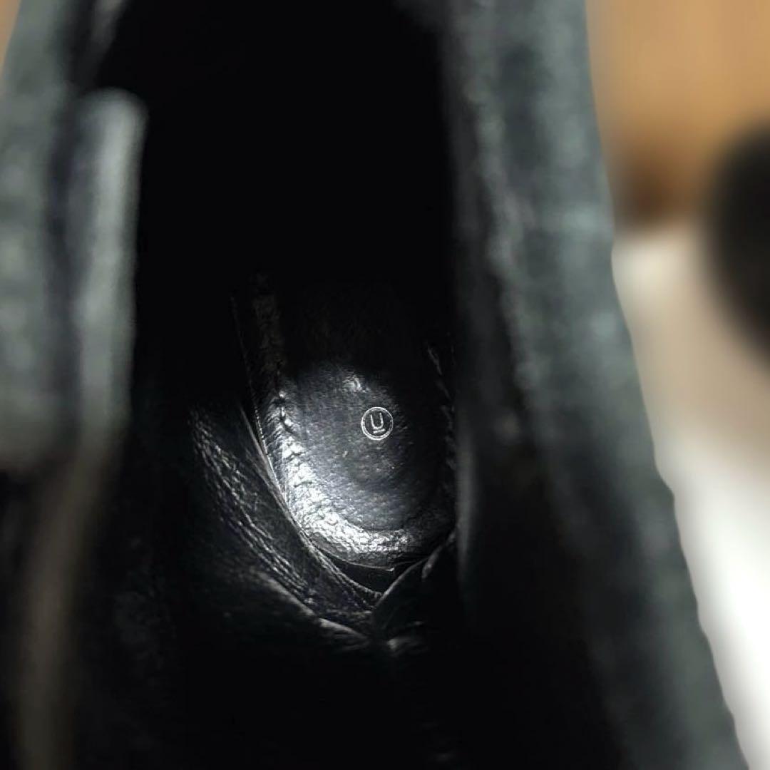 UNDERCOVER 黒　エンジニアブーツ