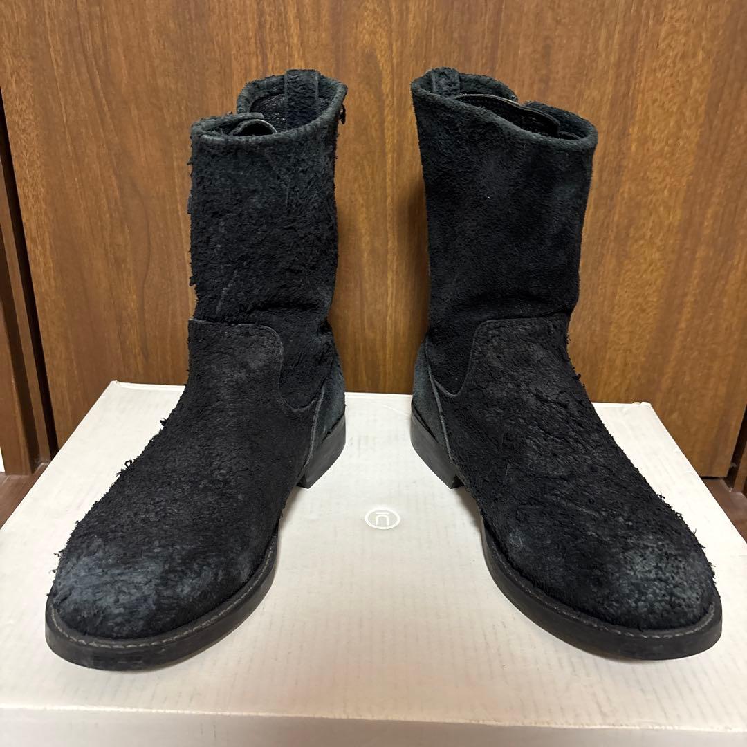 UNDERCOVER 黒　エンジニアブーツ