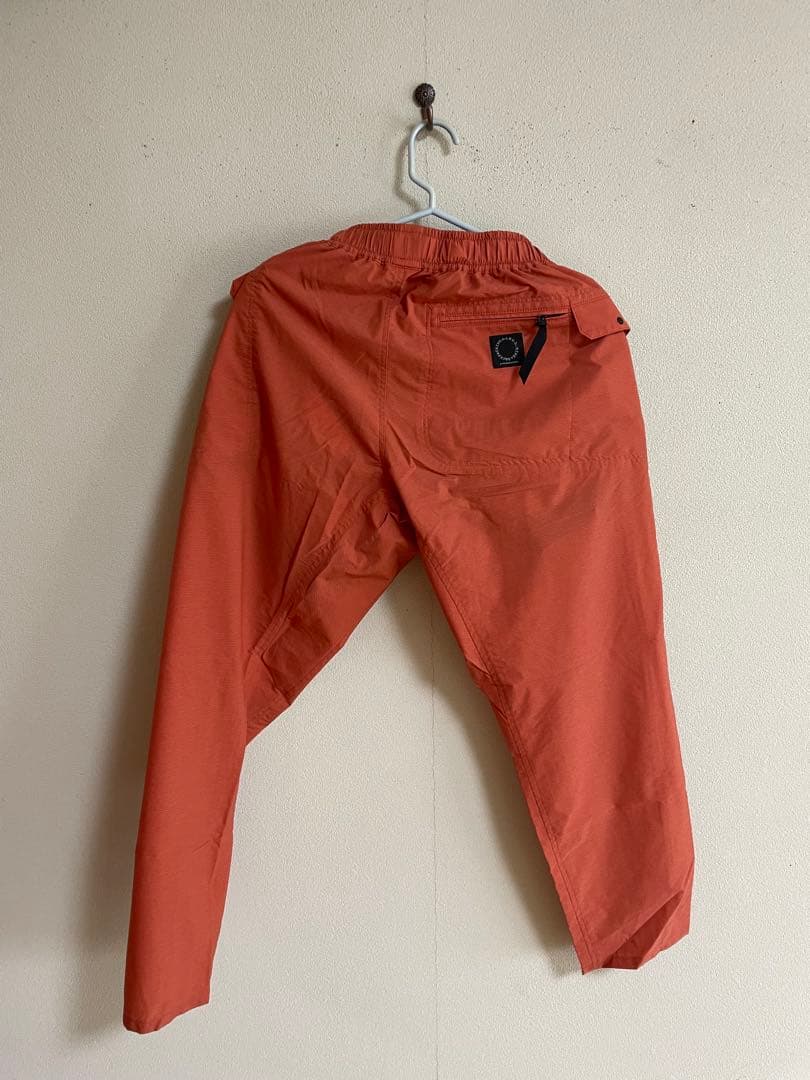 山と道　オレンジ アウトドア　ウエストゴム　レディース　M