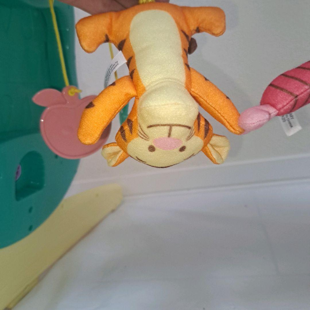 極美品！プーメリー くまのプーさん えらべる回転 6WAYジムにへんしんメリー