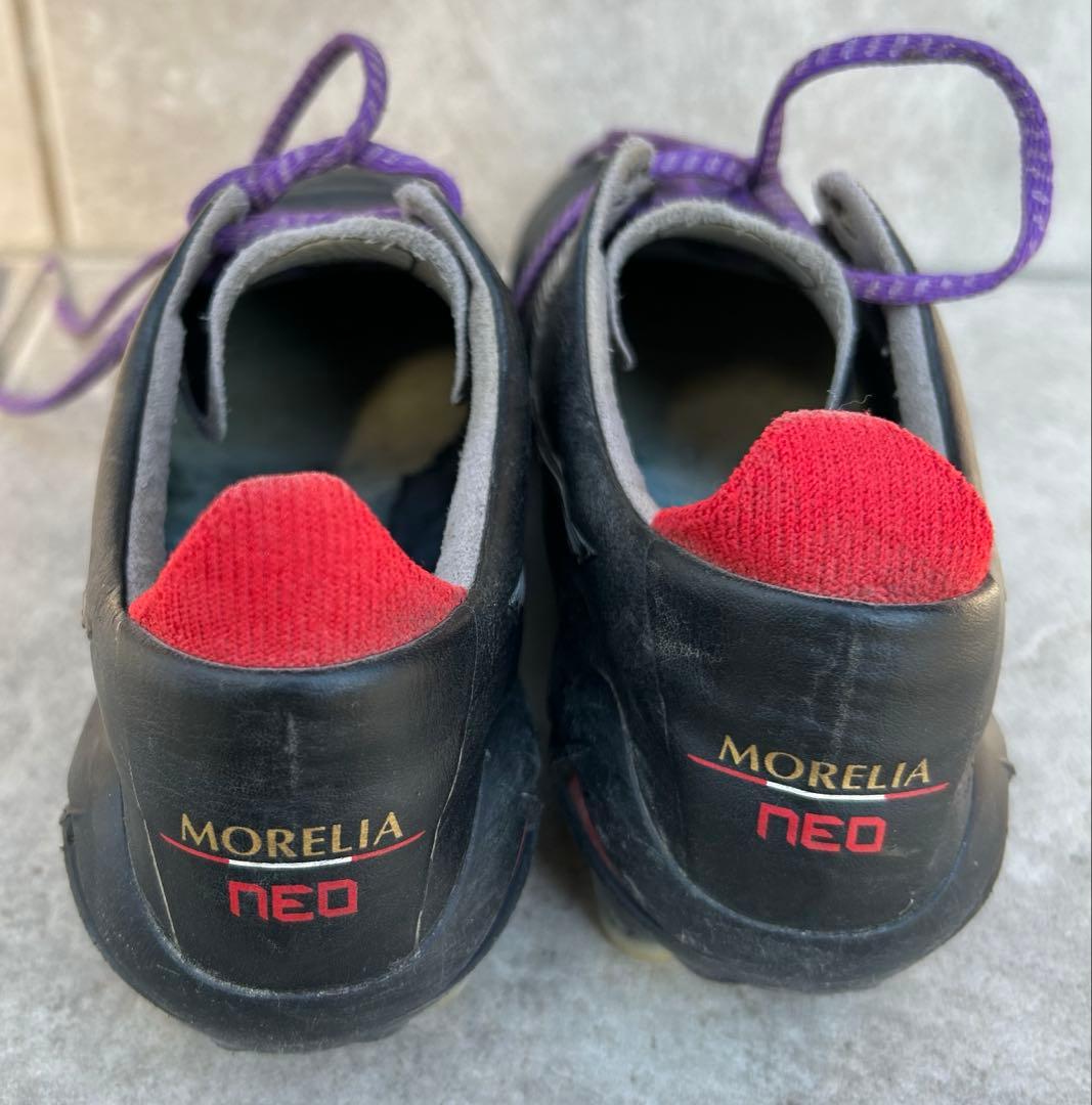 MIZUNO モレリアNEO4 スパイク 黒 22cm シューズ袋付き