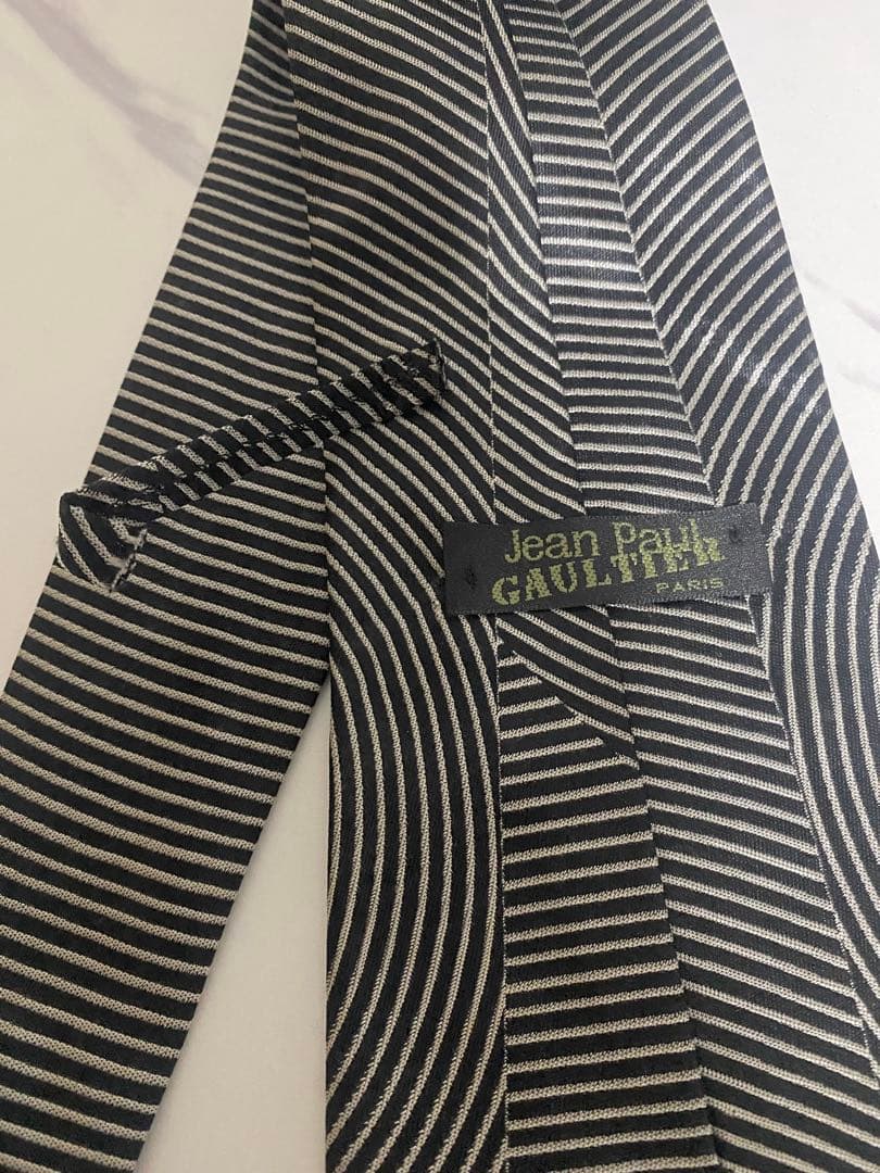 超希少 Jean Paul Gaultier シルク100%ネクタイ