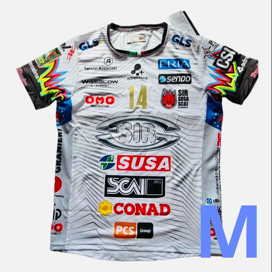 石川祐希　ペルージャ　ユニフォーム　25/26　アウェイ（白）　Mサイズ