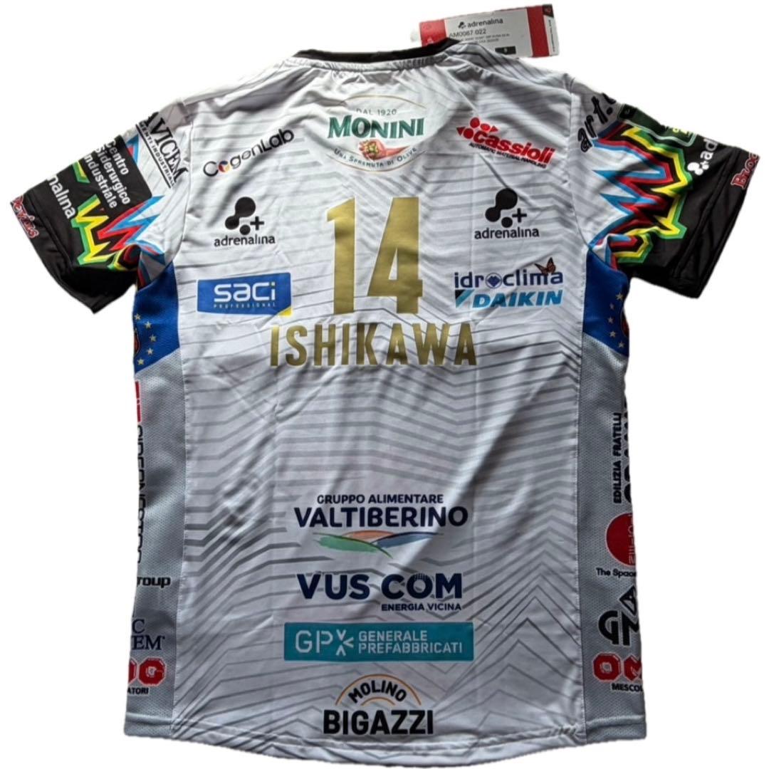 石川祐希　ペルージャ　ユニフォーム　25/26　アウェイ（白）　Mサイズ