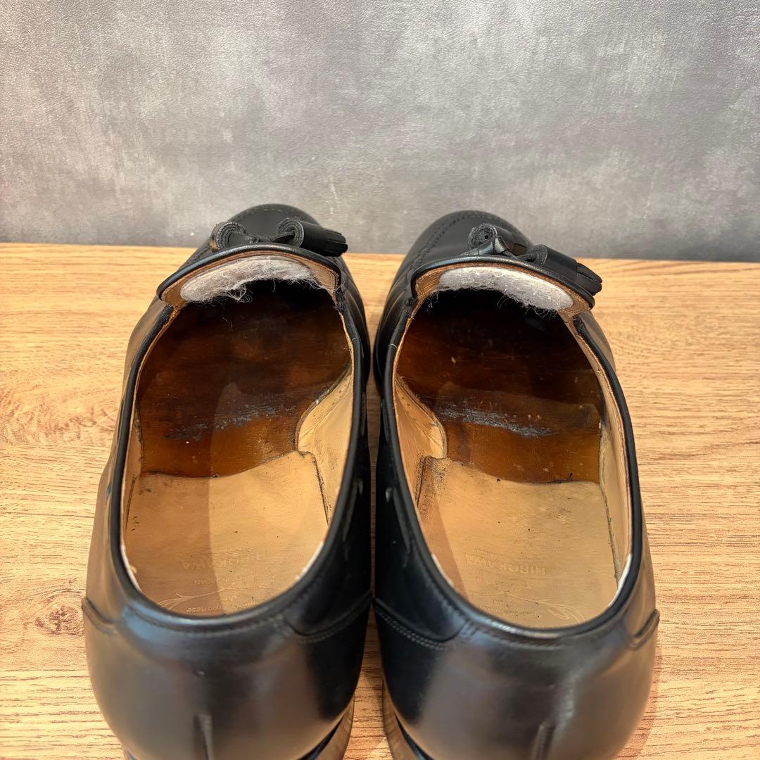 【美品】 スコッチグレイン ヴェント タッセルローファー ブラック 2261