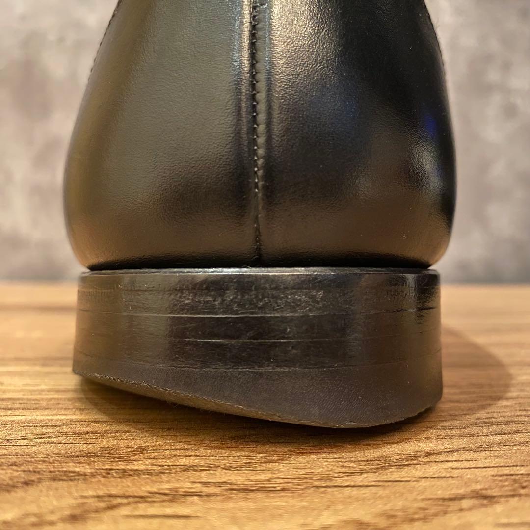 【美品】 スコッチグレイン ヴェント タッセルローファー ブラック 2261