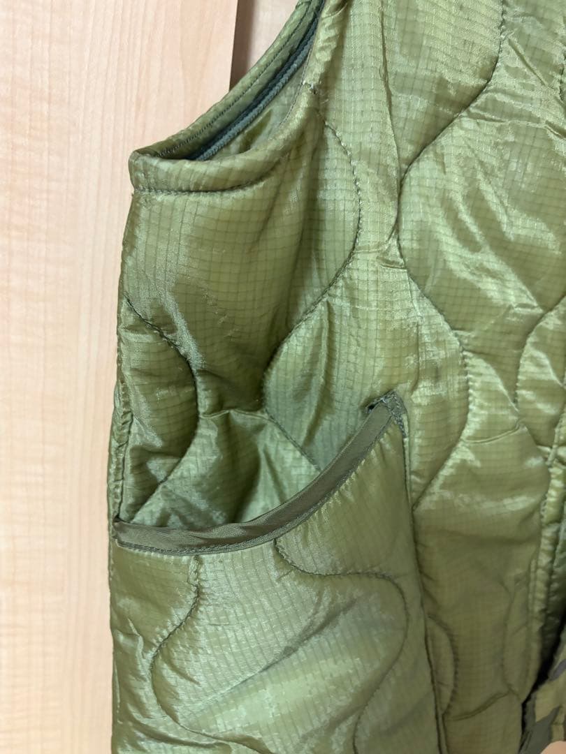 ODDMENT オッドメントＭ-65 キルティングライナー リメイクベスト
