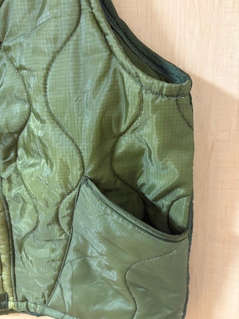 ODDMENT オッドメントＭ-65 キルティングライナー リメイクベスト