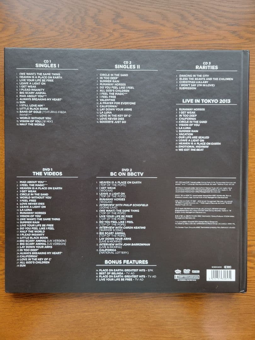 【希少！】ベリンダ カーライル / THE ANTHOLOGY