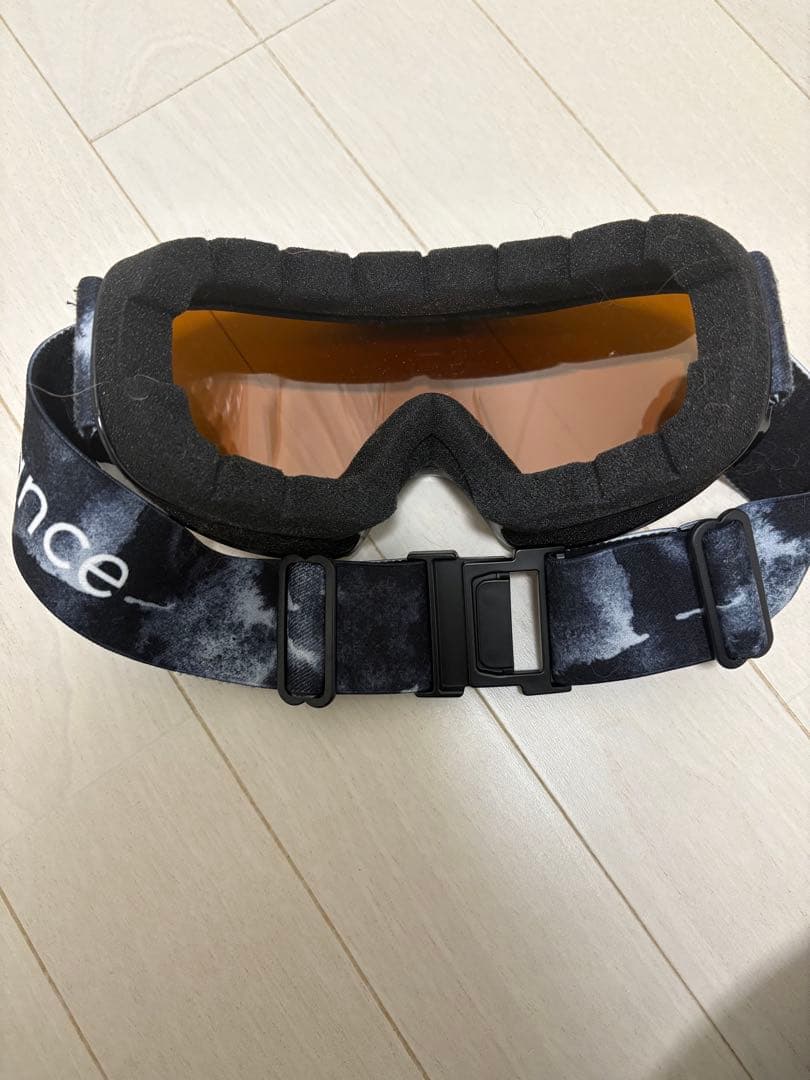 3時間着美品　スノーボードウェアS. XS 150 tranceのゴーグルセット