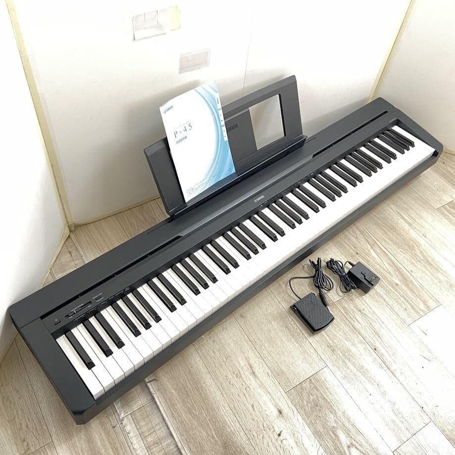 【AJ】YAMAHA P-45B 電子ピアノ ヤマハ Pシリーズ 88鍵盤 ★