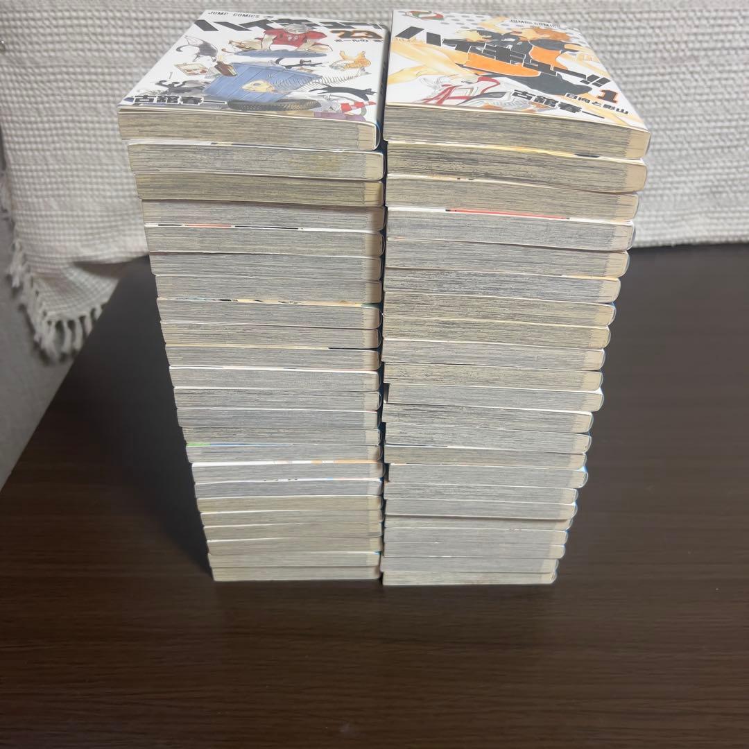 ハイキュー!! 全45巻 初版多数 非売品イラスト付 美品