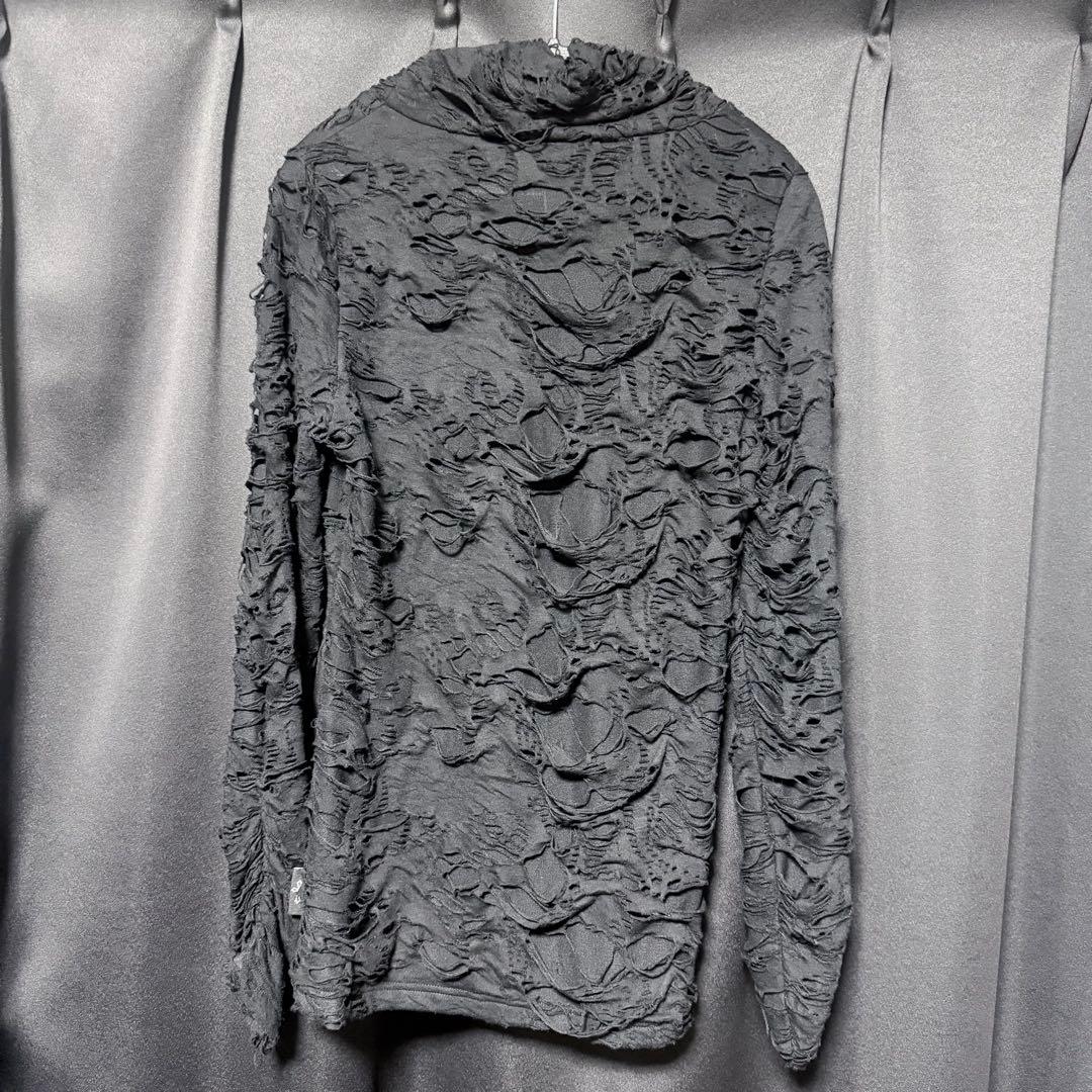 ozz croce ダメージタートルカットソー