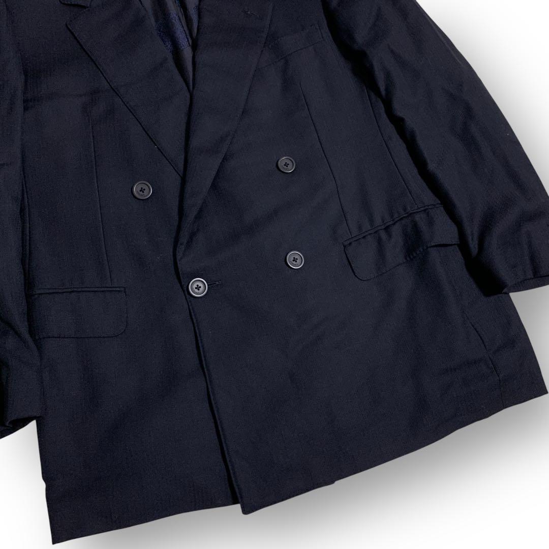 【大きいサイズ】 ヴェルサーチ ダブル スーツ セットアップ メドゥーサ メンズ