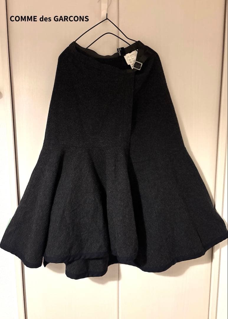 【tricot COMME des GARCONS】ポンチョ ケープ