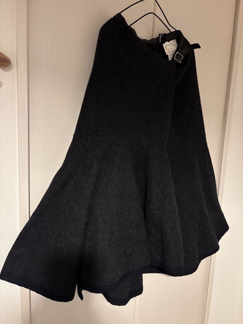 【tricot COMME des GARCONS】ポンチョ ケープ