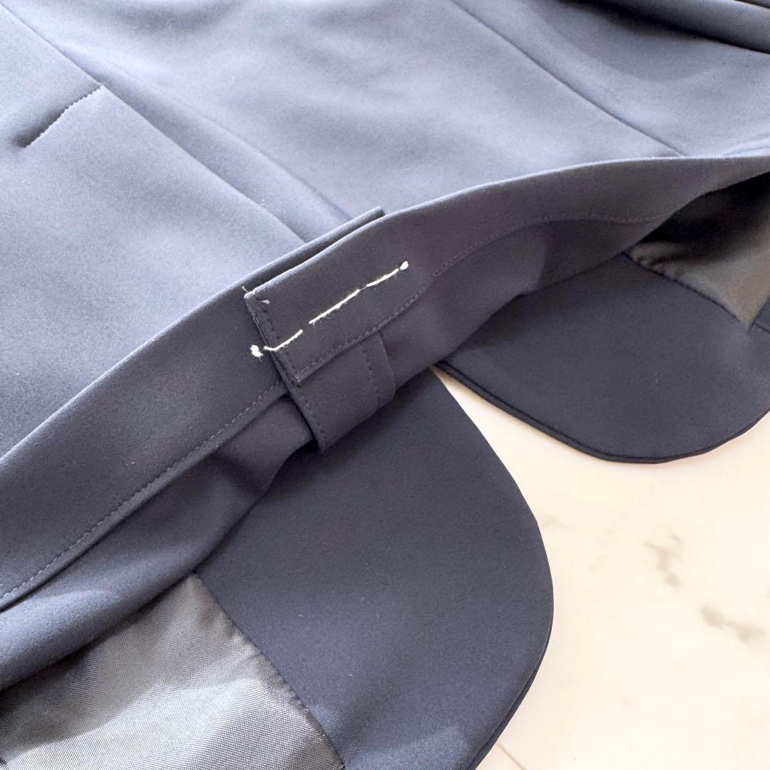 【美品】Theory セオリー トラベルスーツ ジャージー ビジネス ネイビー