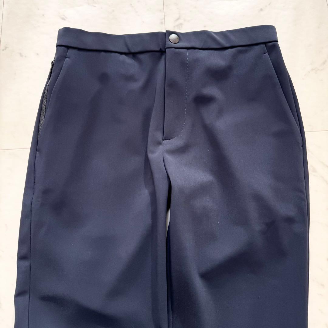 【美品】Theory セオリー トラベルスーツ ジャージー ビジネス ネイビー