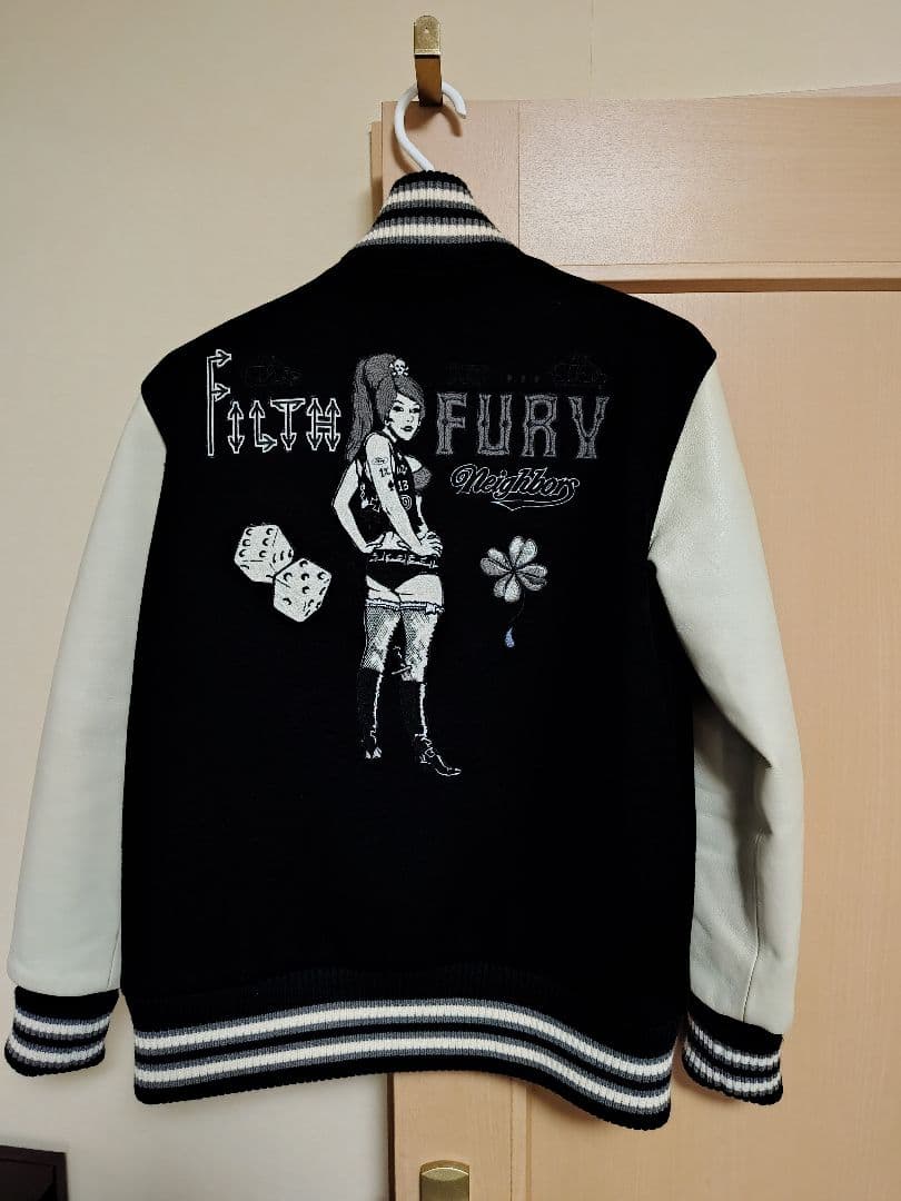 コ*ナ様 NEIGHBORHOOD　スタジャン　ＦＵＲＹ