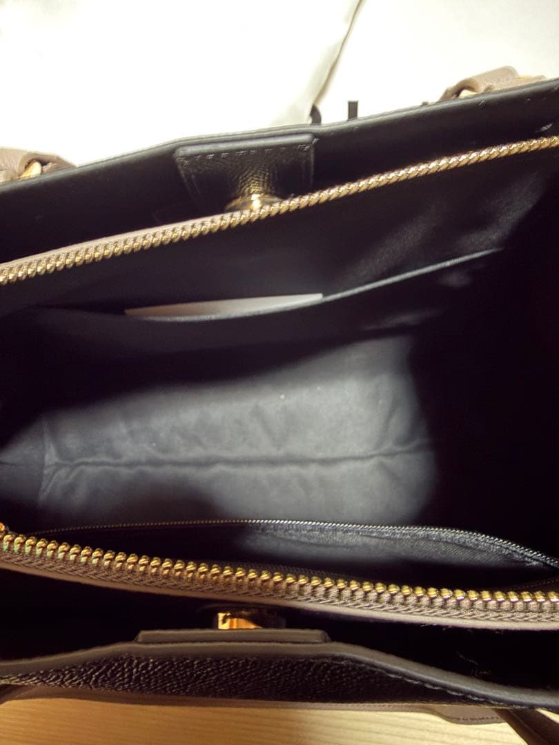 夏恋[未使用]FURLA ショルダーバッグ ミネルヴァＬバイカラー