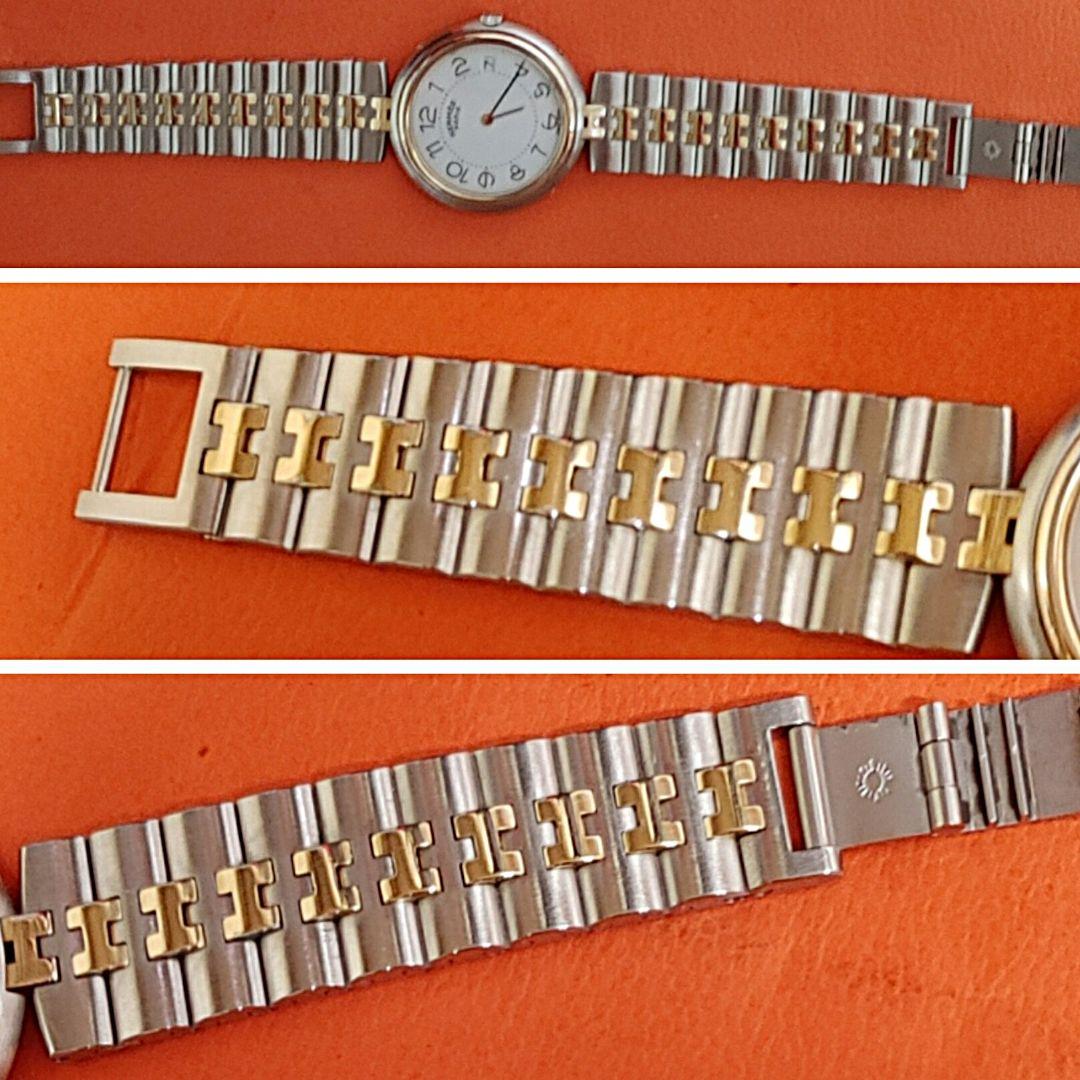 エルメス時計/極極極美品プロフィール/新品仕上げ正常稼働品/メンズサイズ