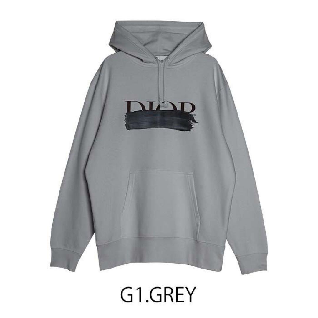 ミカーレミカーレ　グレー フード付きパーカー