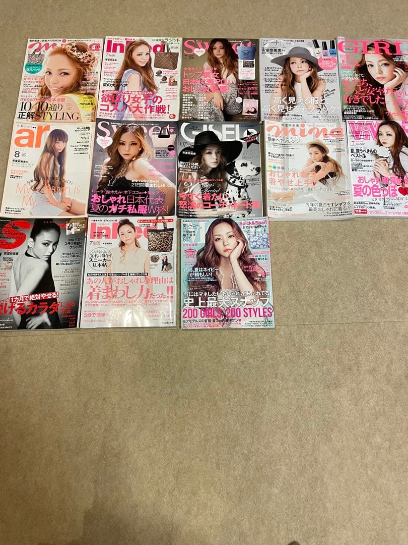 安室奈美恵表紙雑誌　26冊バラ売り不可