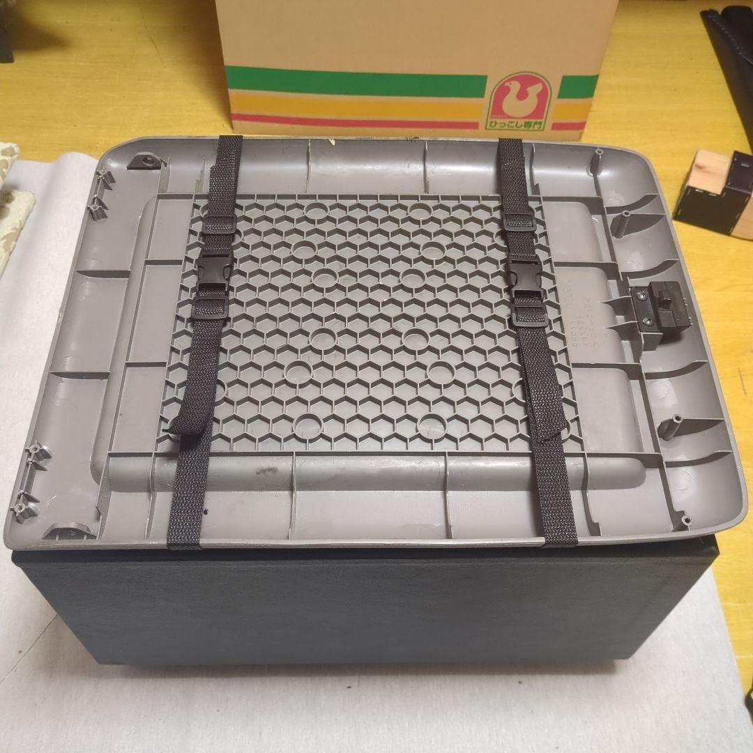 【YUKI】コンソールBOX棚（載せタイプ）&コンソール前蓋【BKレザー】