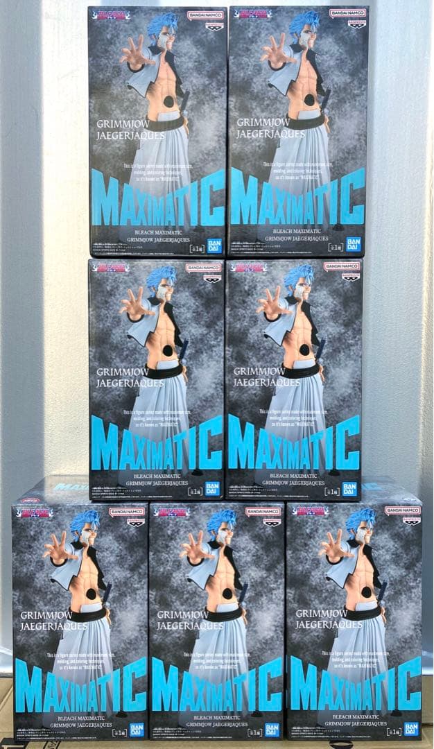 BLEACH MAXIMATIC グリムジョー・ジャガージャック 7体セット