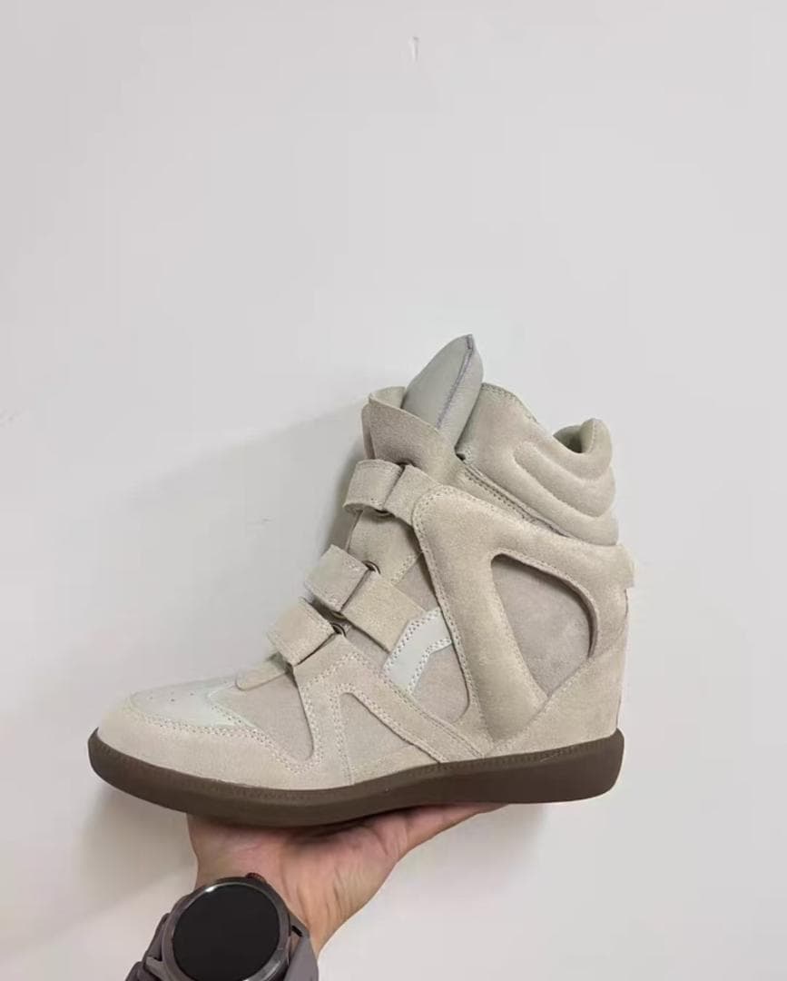 ISABEL MARANT ハイカットスニーカー ホワイト 37サイズ