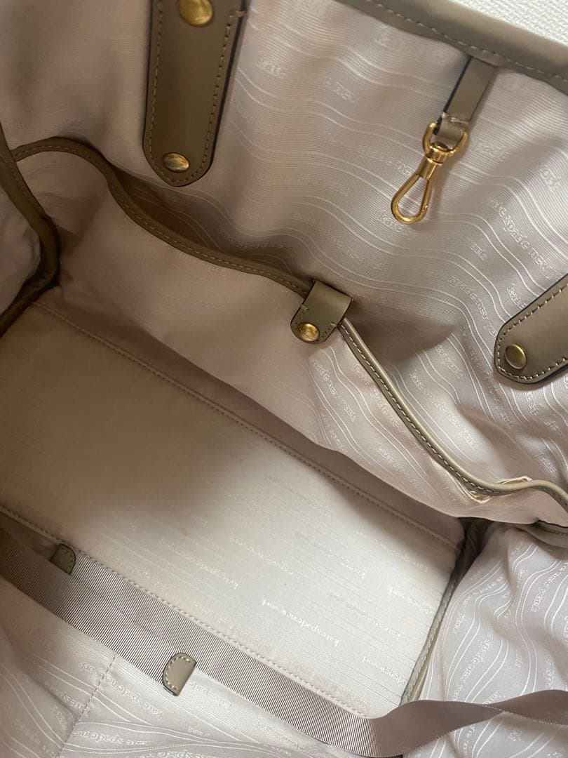 ケイトスペード　ジャガード　トートバッグ