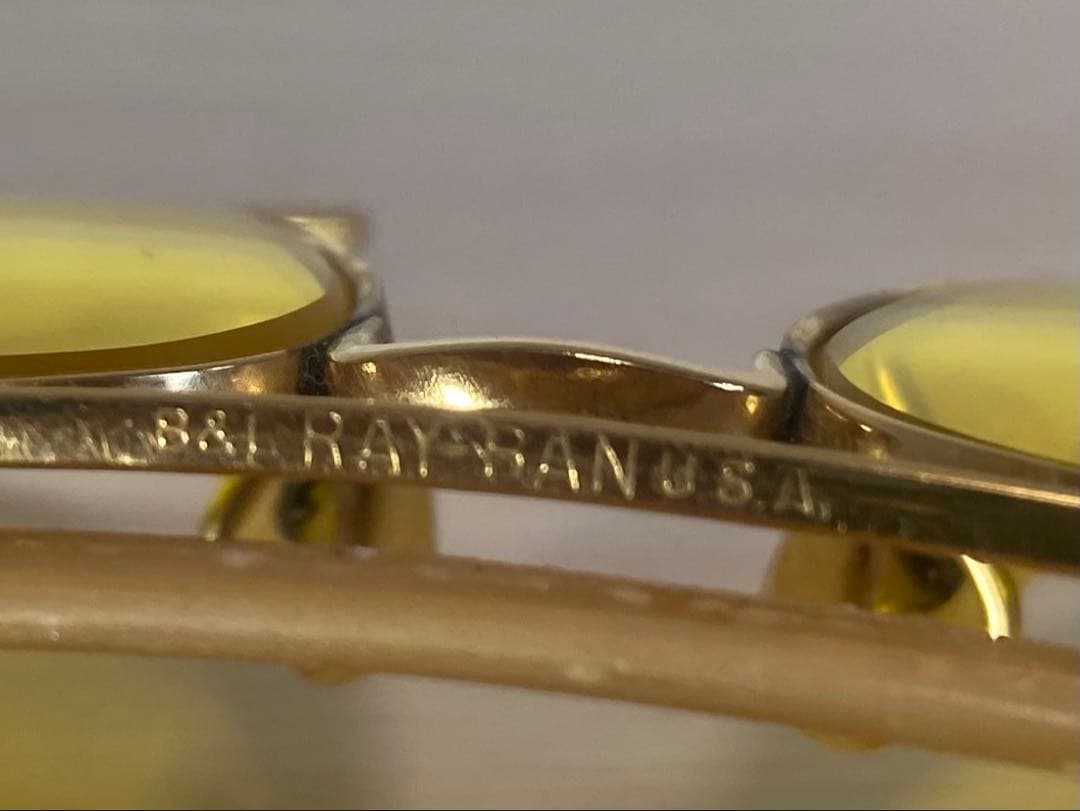 B&L 金張 1/20 10K GO レイバン アウトドアーズマン USA