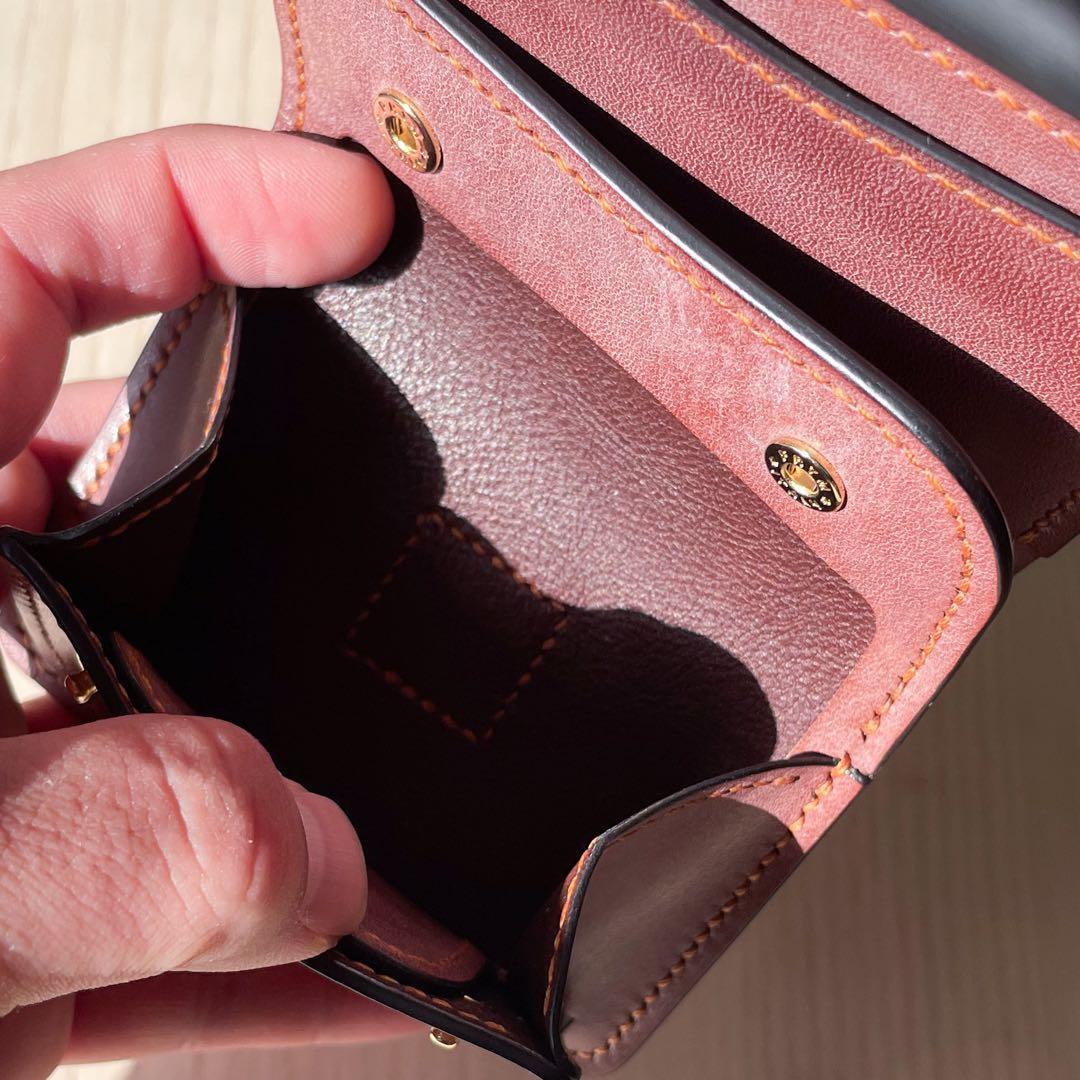 【在庫一掃セール】3つ折り財布 コードバン ブライドルレザー