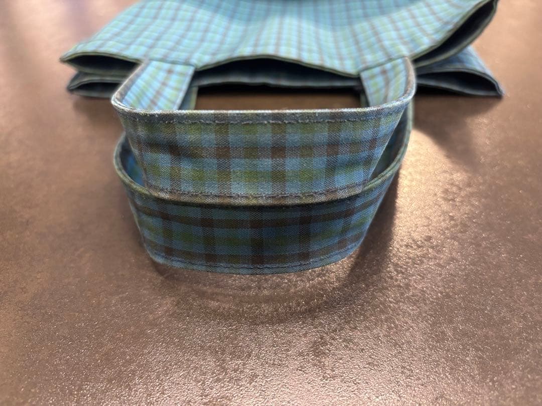 ファミリア　familiar チェック　レッスンバック