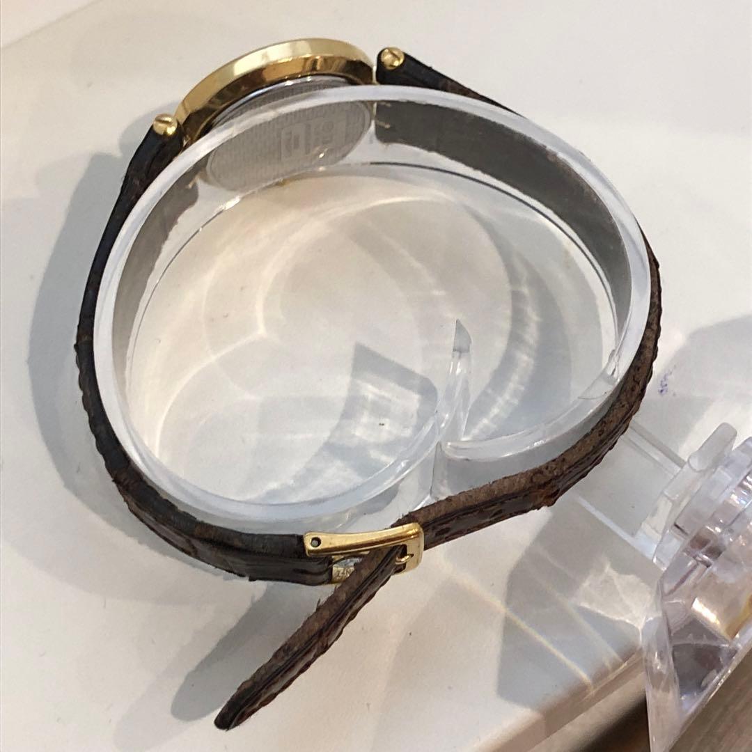 【高級】SEIKO LASSALE アナログ腕時計 稼働品　ゴールド/ブラック