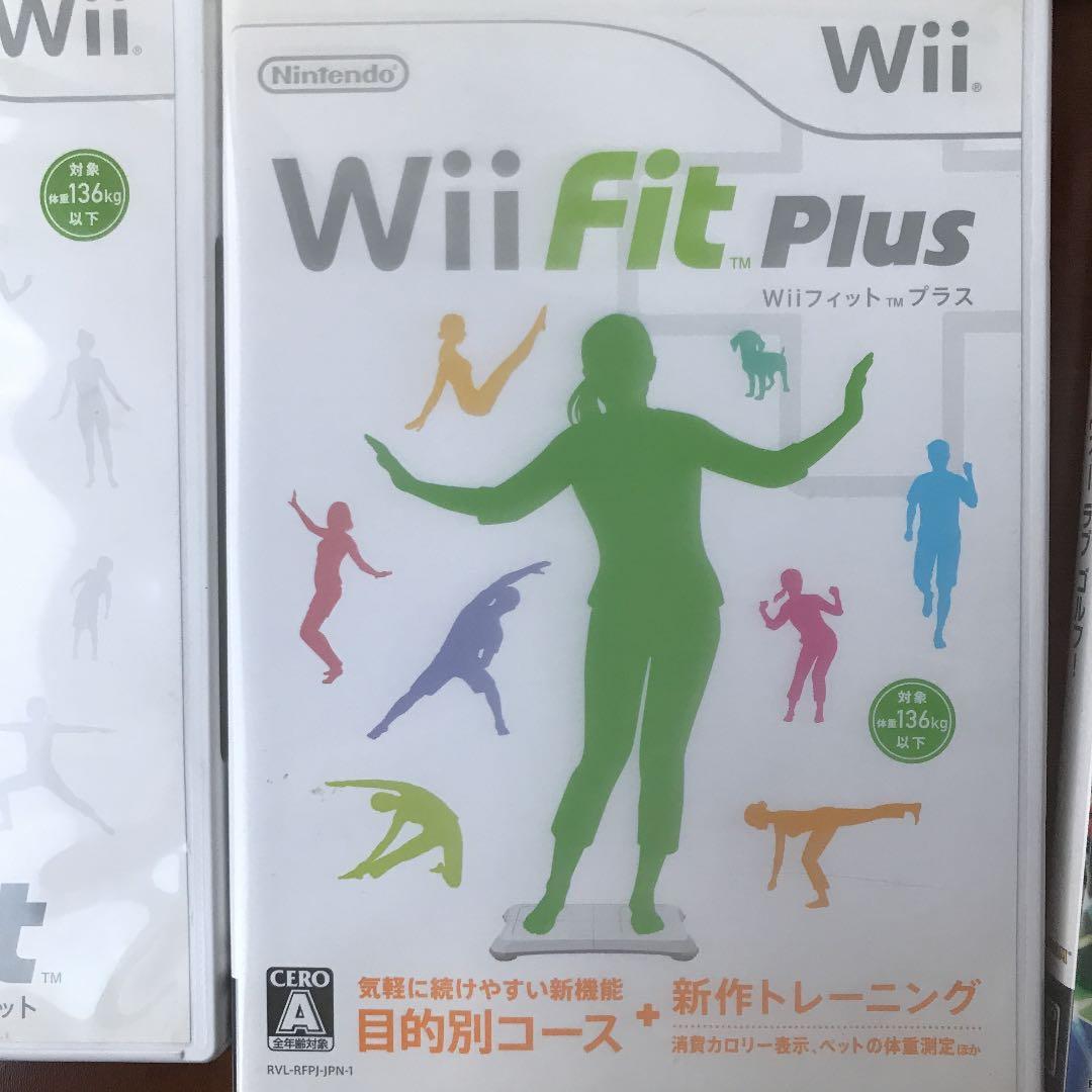 Nintendo Wii 本体、fit、リモコン、ソフト3本