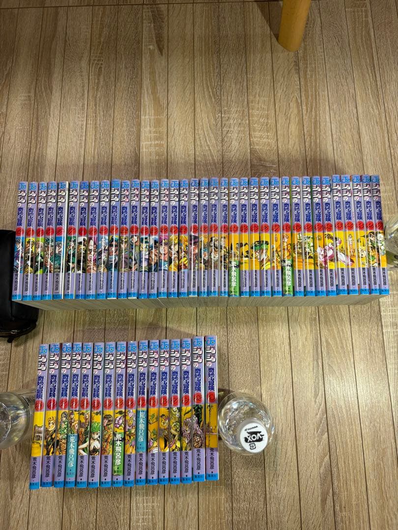 ジョジョの奇妙な冒険　12巻〜63巻　状態良好　3部から5部セット