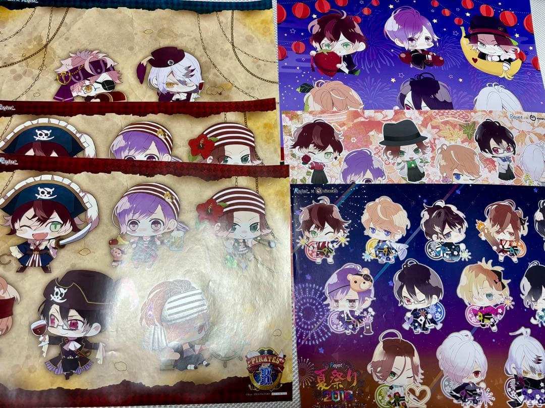 ディアラバ ポスター ランチョンマット 逆巻アヤト シュウ レイジ 無神 月浪