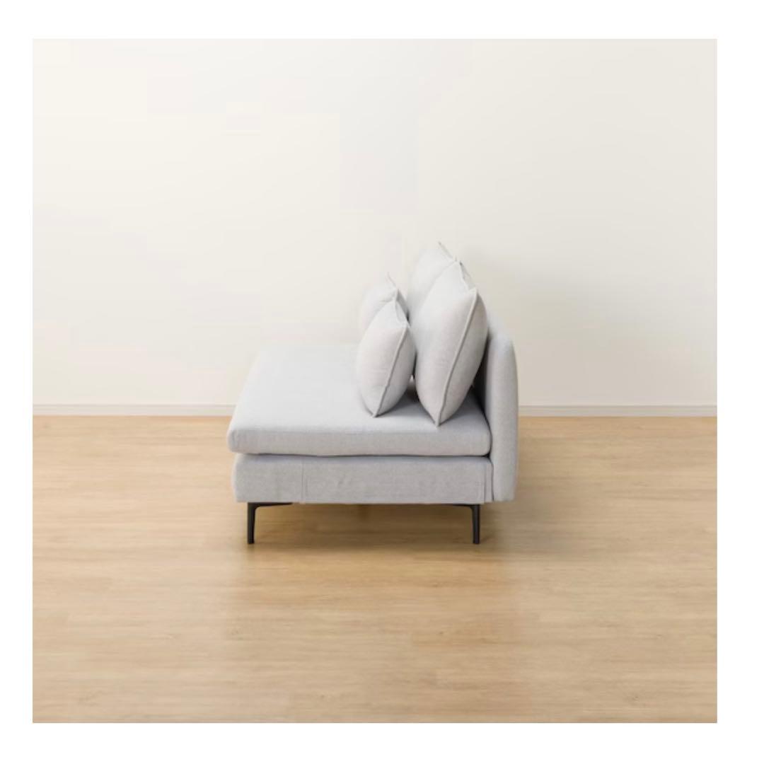 【みるくさん】ニトリ広い座面のゆったりソファNシールド3人掛けMS01