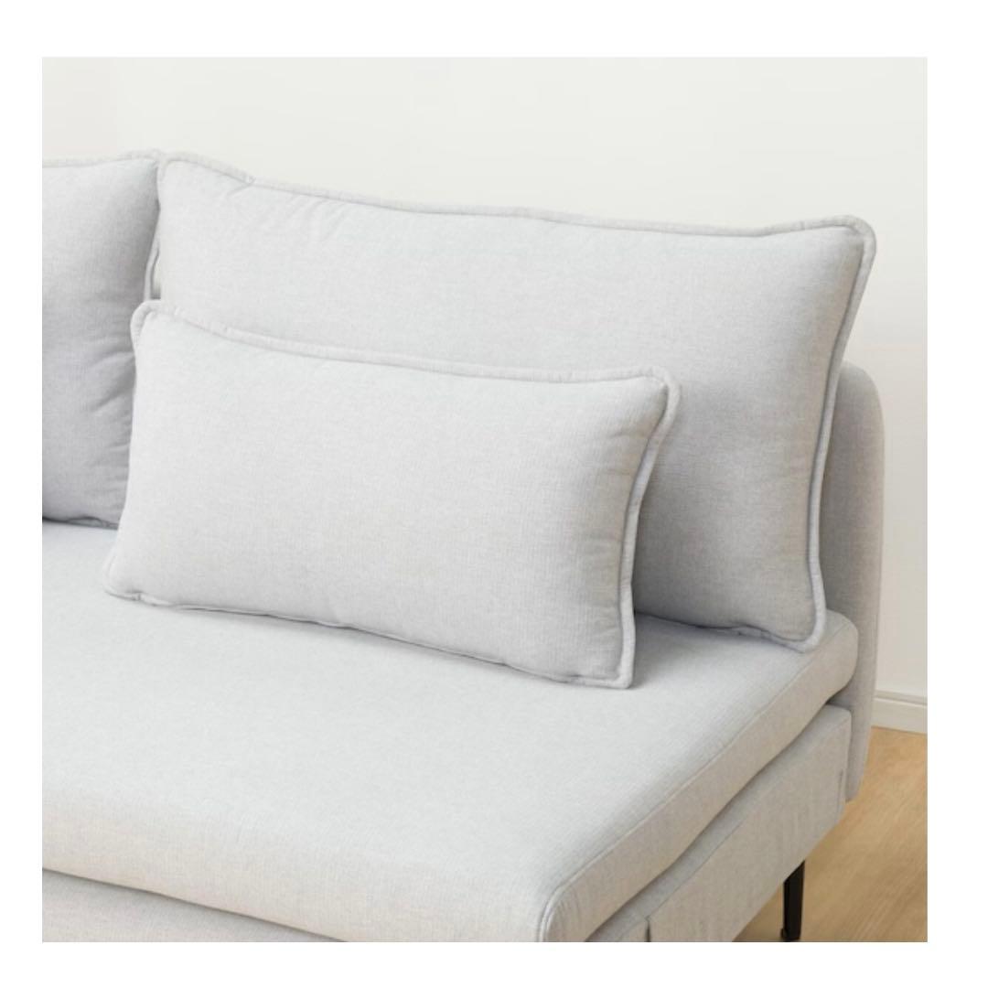 【みるくさん】ニトリ広い座面のゆったりソファNシールド3人掛けMS01