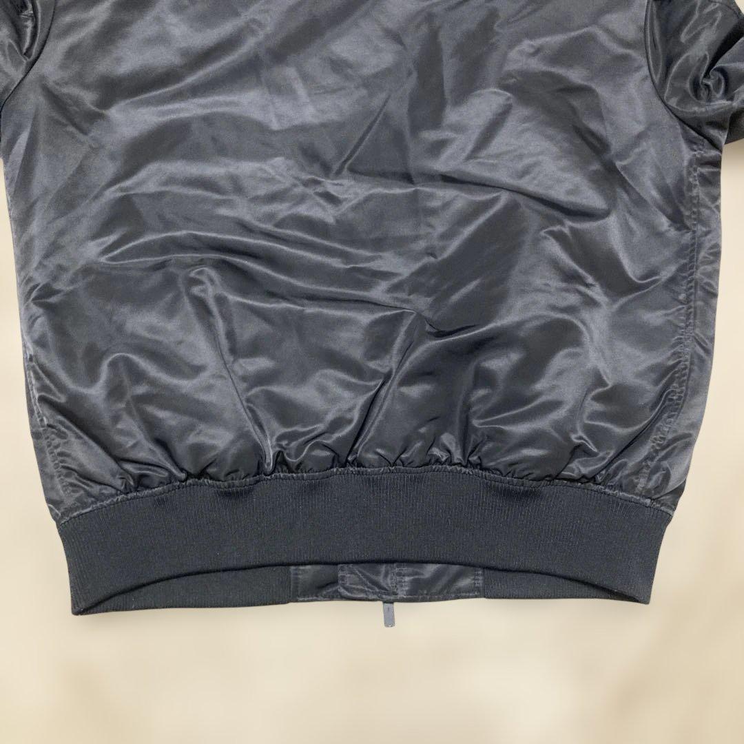 【UNIQLO】＋J ハイブリッドダウンオーバーサイズMA-1ブルゾン 黒 L