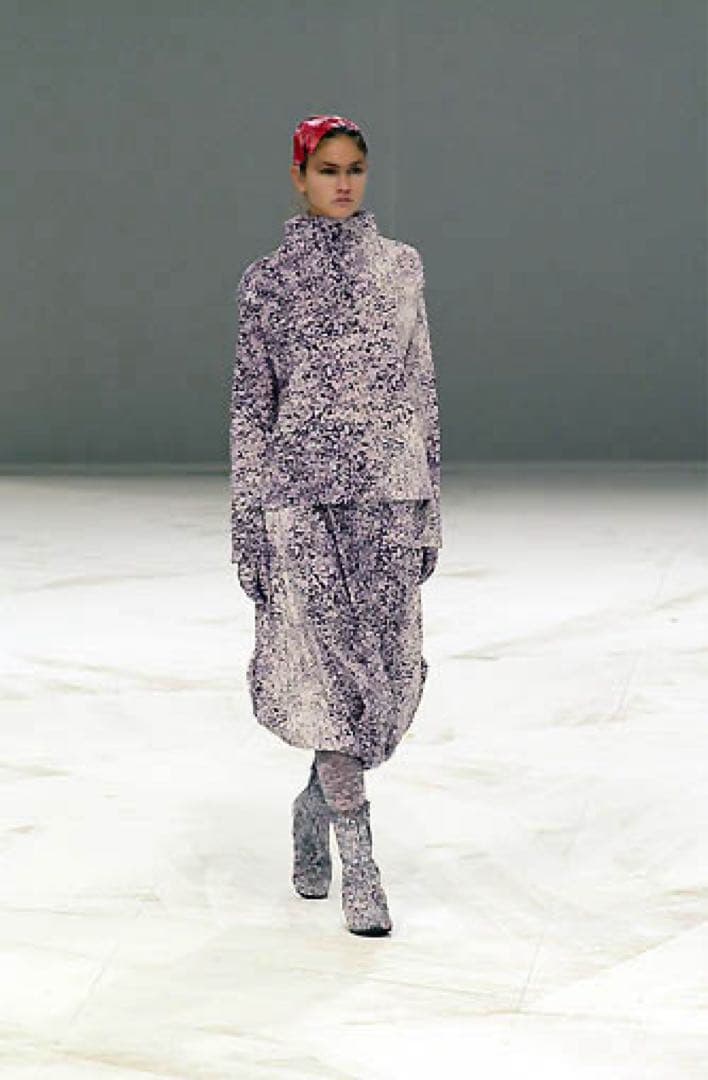 A/W2001 ISSEY MIYAKE アブストラクトテクスチャージャケット