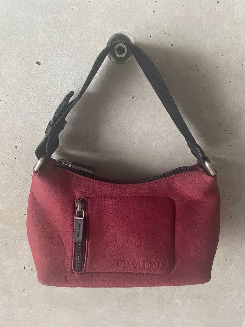 【archive】90s miumiu nylon tech mini bag