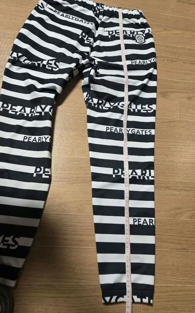 ❣️新品❣️PEARLY GATES トリコット裏起毛 ストレッチ パンツ